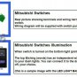 ROOF LIGHT BAR Botton For Mitsubishi Pajero Triton MN ML Blue LED Push Switch
