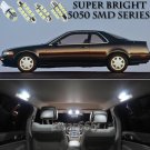 14X Xenon SMD White LED Interior Light Package Kit For 91-95 Acura Legend Coupe