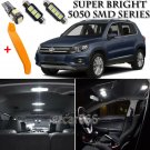 16 x Canbus White Interior LED Lights Kit + TOOL For 2009-2015 Volkswagen Tiguan