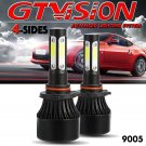 2Pc 4COB LED Headlight Kit High 9005 6000K 1900W for 1992-2005 Buick PARK AVENUE