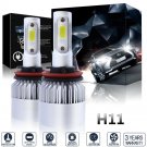 210000LM 1400W 6000K White LED Headlight Low Beam H8 H9 H11 High Power Bulb Kits