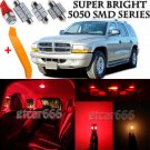 18 x Ultra Red Interior LED Lights Kit + TOOL For 1998 - 2003 Dodge Durango