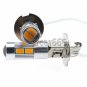 2pcs Amber Yellow High Power H3 LED Bulbs For Car Truck Driving Fog Light DRL