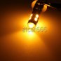 2pcs Amber Yellow High Power H3 LED Bulbs For Car Truck Driving Fog Light DRL