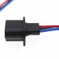 2Pcs Wire Pigtail Male 9008 H13 Harness Headlight Replace Socket Plug Connector