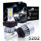 5202 LED Fog Light Bulbs For Chevrolet Silverado 1500 2008-2015 6000K HID White