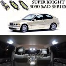 17x Xenon SMD White LED Interior Light Package Kit For BMW E46 Sedan Wagon Coupe