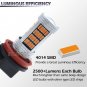2pcs H11 H8 H9 92SMD Projector LED Fog Light Bulbs Driving Lamp DRL Pink Purple