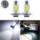 2X H7 11W High Power COB Cree Projector LED Fog Light Bulb Daytime Running Light