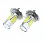 2X H7 11W High Power COB Cree Projector LED Fog Light Bulb Daytime Running Light