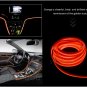 5M 12V EL Wire Orange Cold light Strip Neon Lamp Atmosphere Lights Unique Decor
