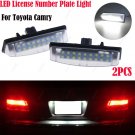 2Pcs LED License Plate Light For Toyota Camry/Aurion/Prius Lexus Is300/Ls430 12V
