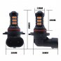 2x 9145 H10 Fog Lights Gold Yellow LED Lamp Bulbs For Toyota Tacoma 2005 - 2011