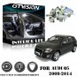 17Pcs Super Bright White LED Interior Lights Package Kit For Audi Q5 2009-2014