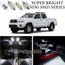 5050 SMD White LED Interior Lights Package Kit For 2005-2015 Toyota Tacoma 5pcs