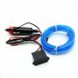 2M 12V EL Wire BLUE Cold light lamp Neon Lamp Car Atmosphere Lights Unique Decor