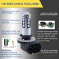 2x Car Fog Light 881 Super Blue 3030SMD LED Projector Bulbs for 04~08 Chevy Aveo