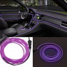 3M 12V EL Wire Purple Cold light Universal Neon Atmosphere Lamp Unique Decor