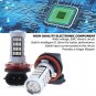 2x H11 H8 H9 92-4014SMD LED Projector Fog Light Bulbs Car Driving Lamp DRL Blue