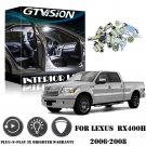 9Pcs Super Bright White Kit LED Interior Car Lights For 2006-2008 Lexus RX400h