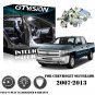 12x Xenon White Interior Led Light Package kit For Chevrolet Silverado Map 07-13