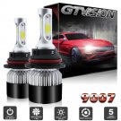 1320W 9007 LED Headlight Bulbs Hi/Lo Beam for Dodge Ram 1500 2500 3500 2003-2005