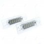 2Pcs For VW Touran Caddy Golf Plus Skoda Jetta Passat License Number Plate Light
