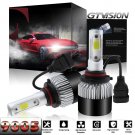 2PCS 1320W 198000LM High Power LED Headlight 9005 9145 HB3 High Beam Bulbs 6000K