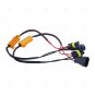 2Pcs Car 9005 HB3 Set LED Fog Light Load Resistor Canceller Decoder Wire Harness