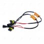 2Pcs Car 9005 HB3 Set LED Fog Light Load Resistor Canceller Decoder Wire Harness