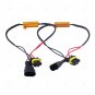 2Pcs Car 9005 HB3 Set LED Fog Light Load Resistor Canceller Decoder Wire Harness