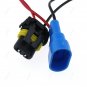 2Pcs Car 9005 HB3 Set LED Fog Light Load Resistor Canceller Decoder Wire Harness
