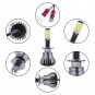 High Power H1 Dual Color 2-Mode Flash Blinking LED Fog Light Bulb White + Blue