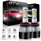 1320W 198000LM 2-side COB LED Headlight Conversion Low Beam H8 H9 H11 White Bulb