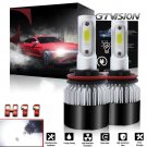 2x H11 LED Headlight Kit 1320W 198000LM High Low or Fog Light Bulbs White 6000K