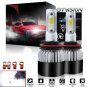 2x H11 LED Headlight Kit 1320W 198000LM High Low or Fog Light Bulbs White 6000K