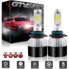 2pcs 9006 HB4 LED Headlight Bulb Kit Low Beam 1320W 198000LM 6000K Super White
