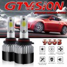 1320W 198000LM 6000K Bright Foused LED Headlight 9005 9145 HB3 High Beam Bulbs