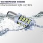 92SMD 1157 BAY15D Bright Xenon Whtie Tail Stop Brake Light LED Bulbs High Power