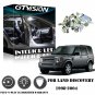 13x Bright White Kit LED Interior Car Lights For 1998-2004 Land Rover Discovery