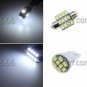 For Dodge Ram 1500 02-08 Xenon White LED Interior kit + License Plate Light 8PCS