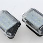 2Pcs LED 18smd For Mazda 6 Cx7 License Plate Lighting Number Plate Can-Bus 6000k