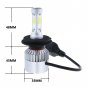 H4 HB2 9003 1400W 210000LM 6000K 3 Sides LED Headlight Kit Hi/low Beam HID Bulbs