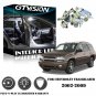 12x Bright White LED Interior Lights Package Kit For Chevrolet Trailblazer 02-09