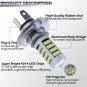 2pcs 92SMD Xenon White H4 9003 LED Fog Light Bulb Driving Daytime Running Light