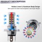 2pcs 92SMD Xenon White H4 9003 LED Fog Light Bulb Driving Daytime Running Light