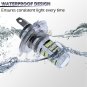 2pcs 92SMD Xenon White H4 9003 LED Fog Light Bulb Driving Daytime Running Light