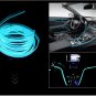 3M ICE BLUE EL Wire Interior Unique Decor Fluorescent Strip Neon Cold light Line