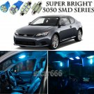 8pcs 5050 Ice Blue LED Interior Lights Bulb Package Kit For Scion tC 2005-2013