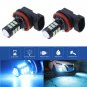 2x H11 High Power Ice Blue 3030 LED Fog DRL Light Projector Bulbs Driving Lamp
